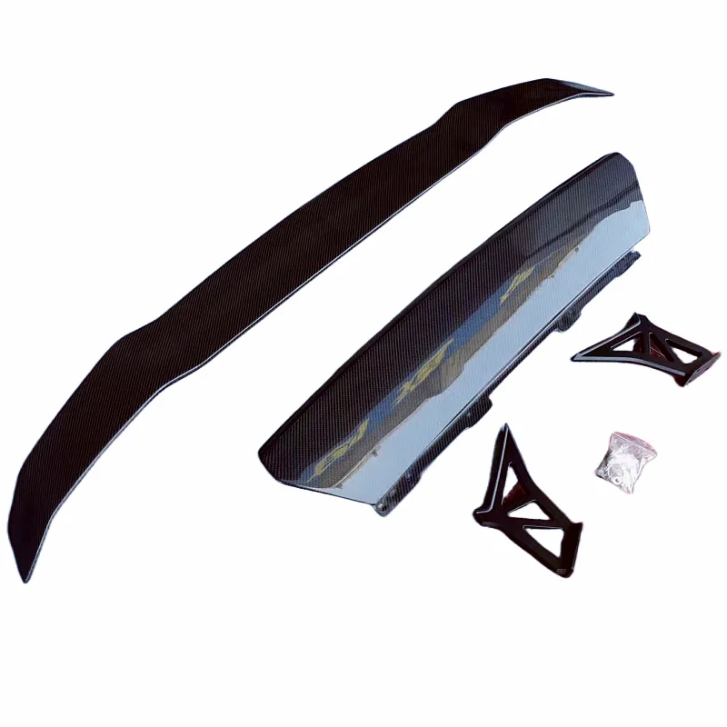 

Для Lamborghini Huracan Lp610 Lp580 2014-2017 V-образный задний спойлер из углеродного волокна, комплект кузова, передний бампер, задний бампер, боковые юбки