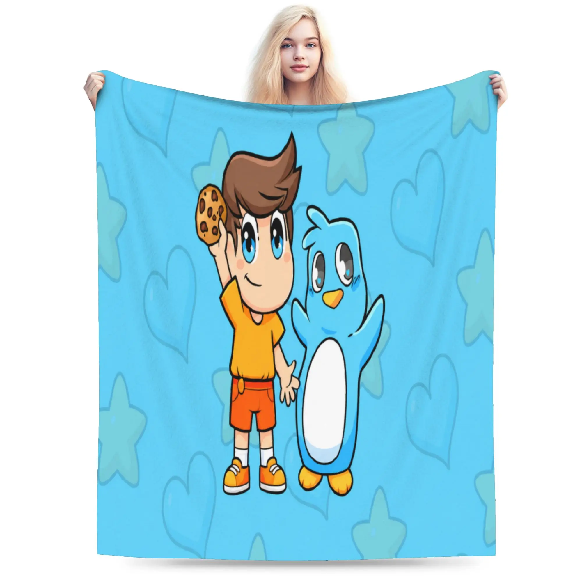 milo and chip Accessories Blanket Super Soft Fleece  Throw Blankets Cozy Quilt