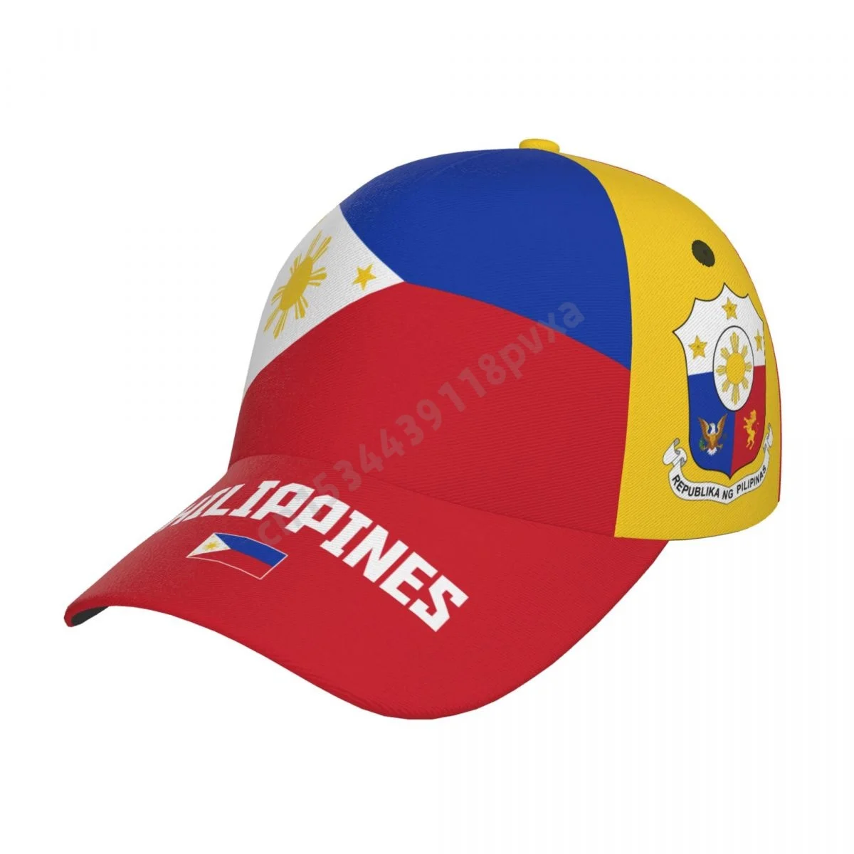 Unisex Philippines Flag Philippinese Adult Baseball Cap Patriotic Hat for Baseball Soccer Fans Men Women