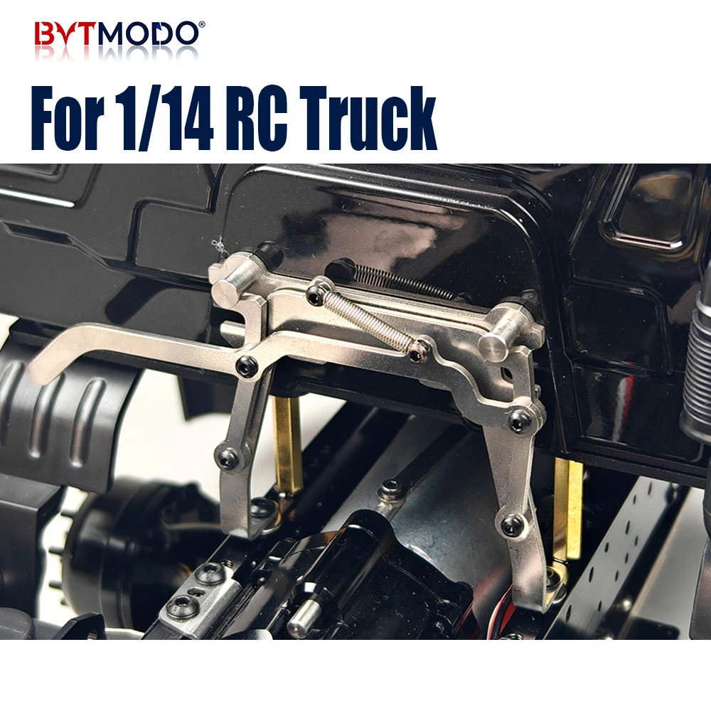 Metal Body Latch Universal Cab Shell Lock Upgrade Parts for 1/14 Tamiya RC Truck Crawler Dump Tractor Tipper Actros Scania DIY