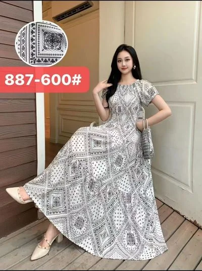 فستان هندي صيفي جديد من THHONE ملابس حريمي 2025 طويل ماكسي عتيق مثير كوري غير رسمي بوهو بوهيمي رداء فيستدوس بارا موجر