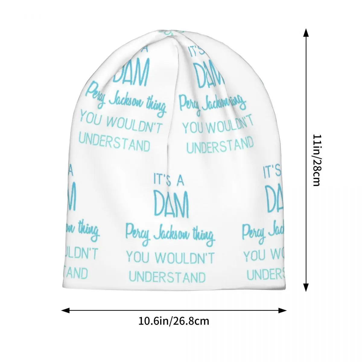 Dam Percy Jackson Thing Skullies Beanies Hats Warm Autumn Winter Outdoor Cap Knitted Bonnet Caps for Men Women Adult