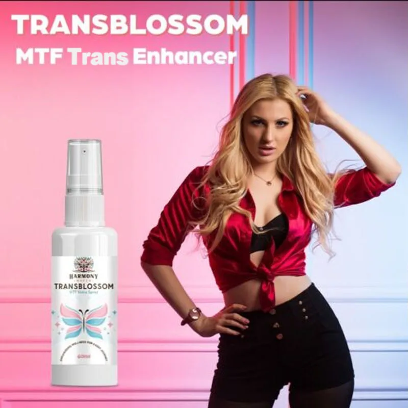 Butelka z rozpylaczem TransBlossom Kobiecy wygląd Miękka, gładka skóra Trans, MTF, transformacja