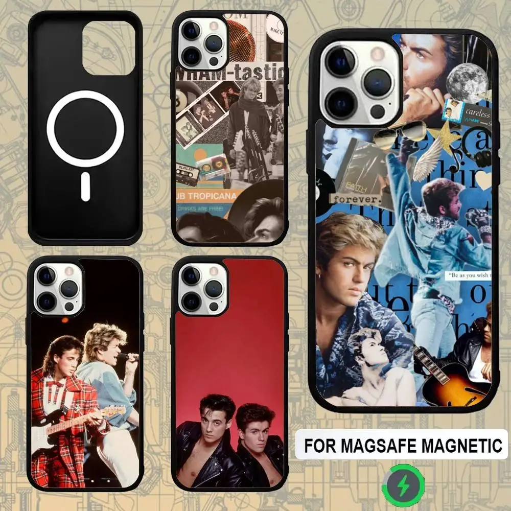 

W-WHAM with MagSafe Phone Case For iPhone 17,16,15,14,13,12,11 Pro,Max,Plus,X,XS,XR,SE4,E Mini Charging