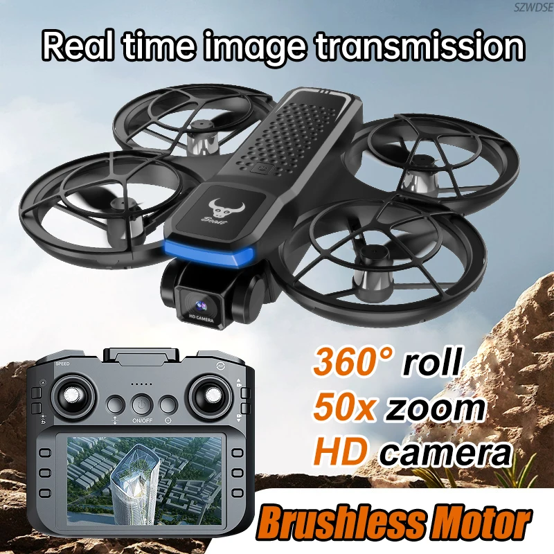 SG800 프로 드론 8K HD 360 °   5G WiFi FPV UAV 스크린 원격 제어 및 장애물 회피 기능을 갖춘 롤 듀얼 카메라 쿼드콥터 장난감