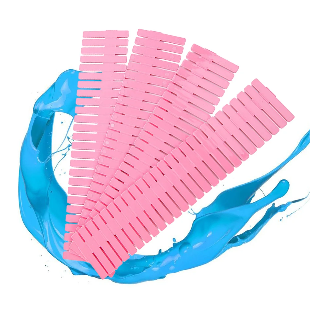 

4pcs Plastic Drawer Dividers 9.84"X2.75" Adjustable Storage Organizer For Socks Underwear Makeup Ties Scarves Snap Together