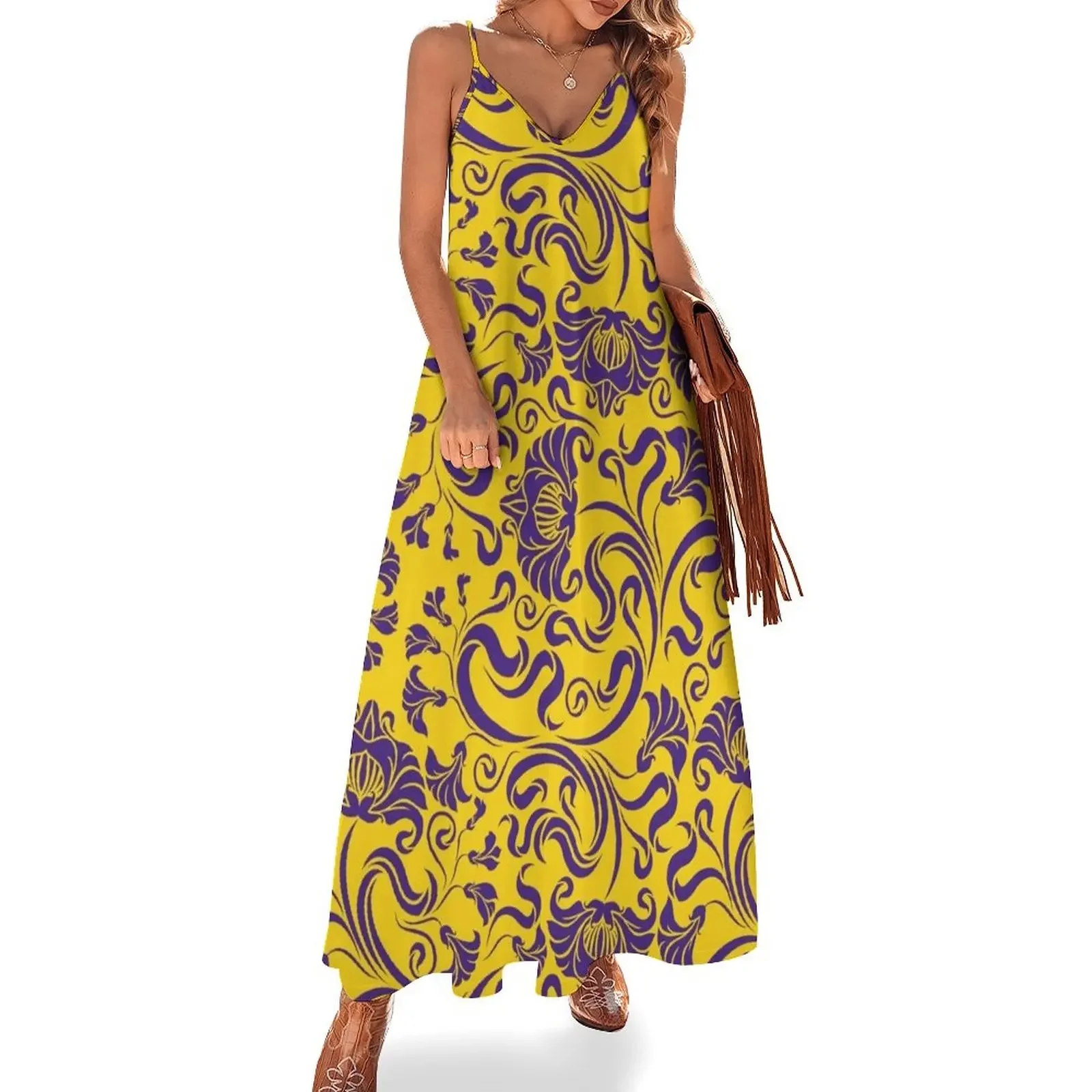 

Greenville - Floral Sleeveless Dress elegant and pretty women's dresses women's evening dress 2024