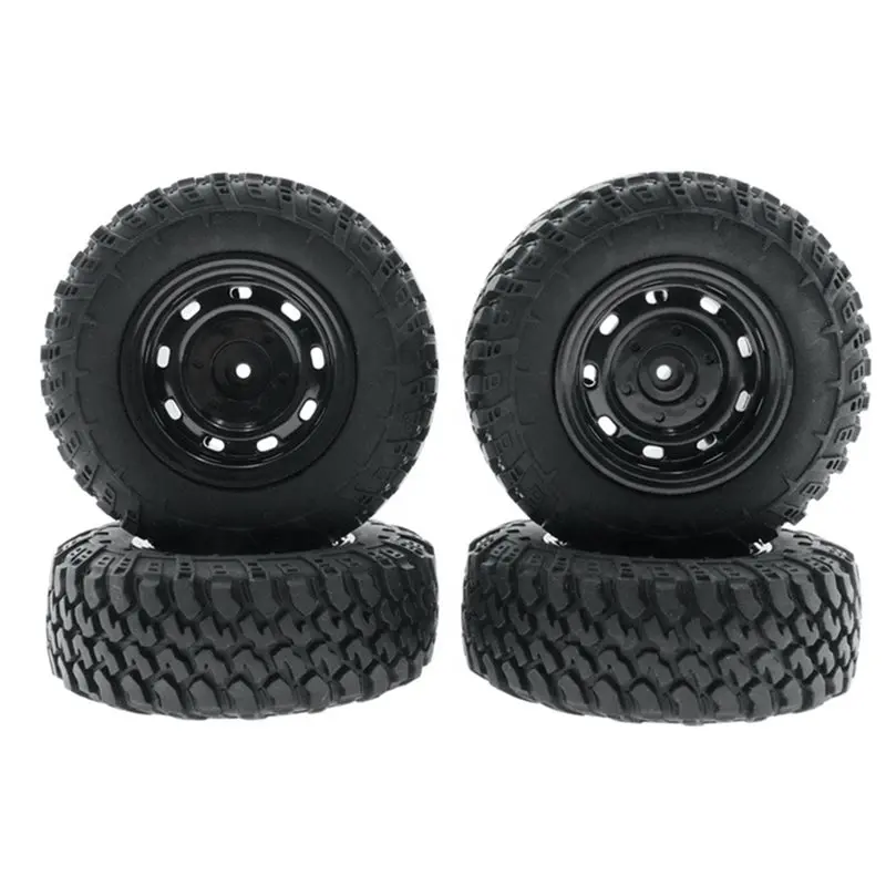 ABXE-8Pcs Rc Car Tire Wheel For WPL MN MN90 MN89 MN99S RC Car Upgrade Parts Accessories