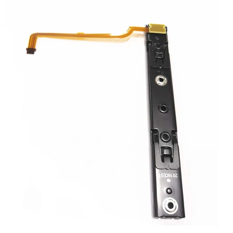 Deslizadores de carril izquierdo y derecho, 2 piezas, reemplazo para consola de interruptores, controlador, reparación de rieles, accesorios de arreglar partes