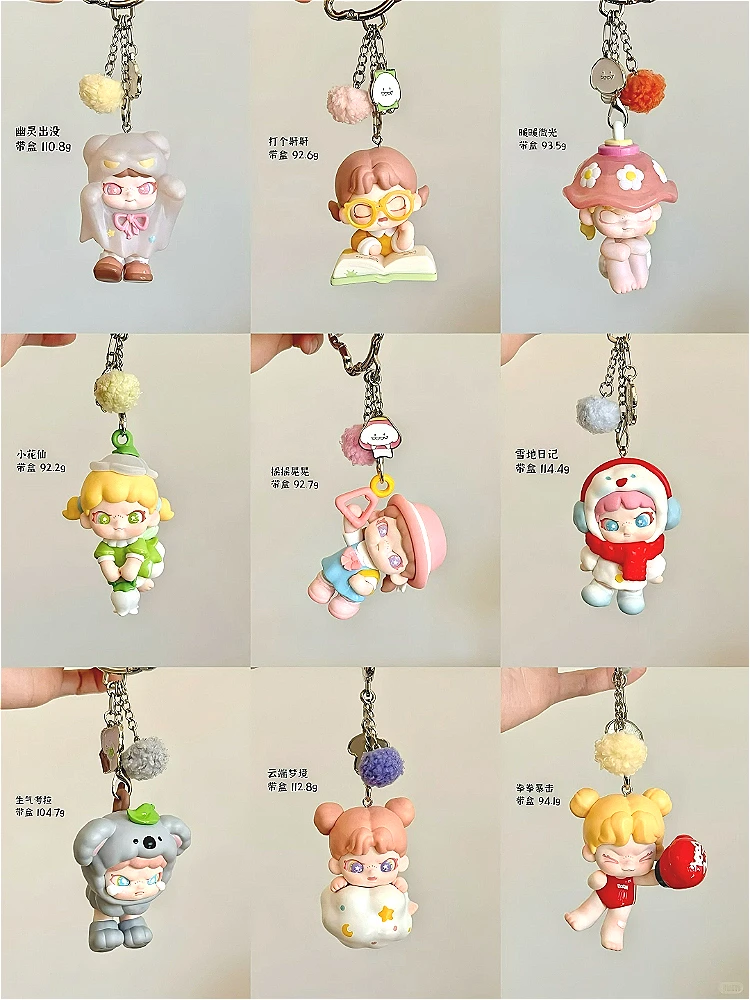 

TNTSPACE Baby Dora Tiny Time Series слепая коробка мультяшная кукла Коллекционная игрушка кулон орнамент брелок милая фигурка подарок для девочки