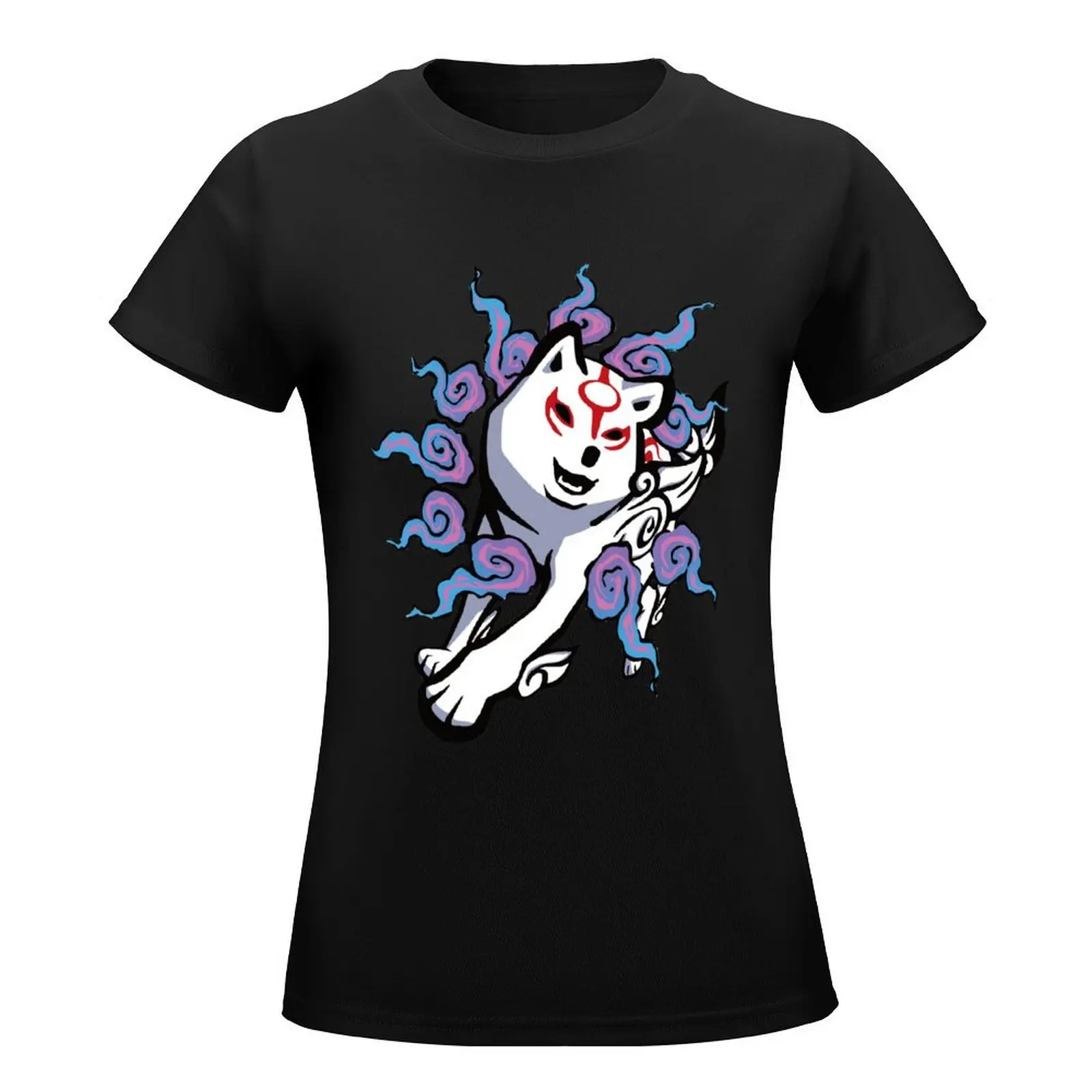 Okami - Ressurection Beads T-Shirt Aesthetic clothing customs design your own blacks t shirt for Women