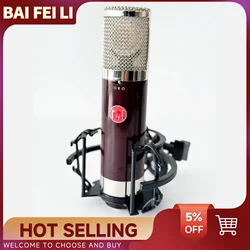 BAIFEILI V81S High Quality Studio Recording Microphone XLR With 34mm Dual Capsule 3 Selectable Polar Patterns