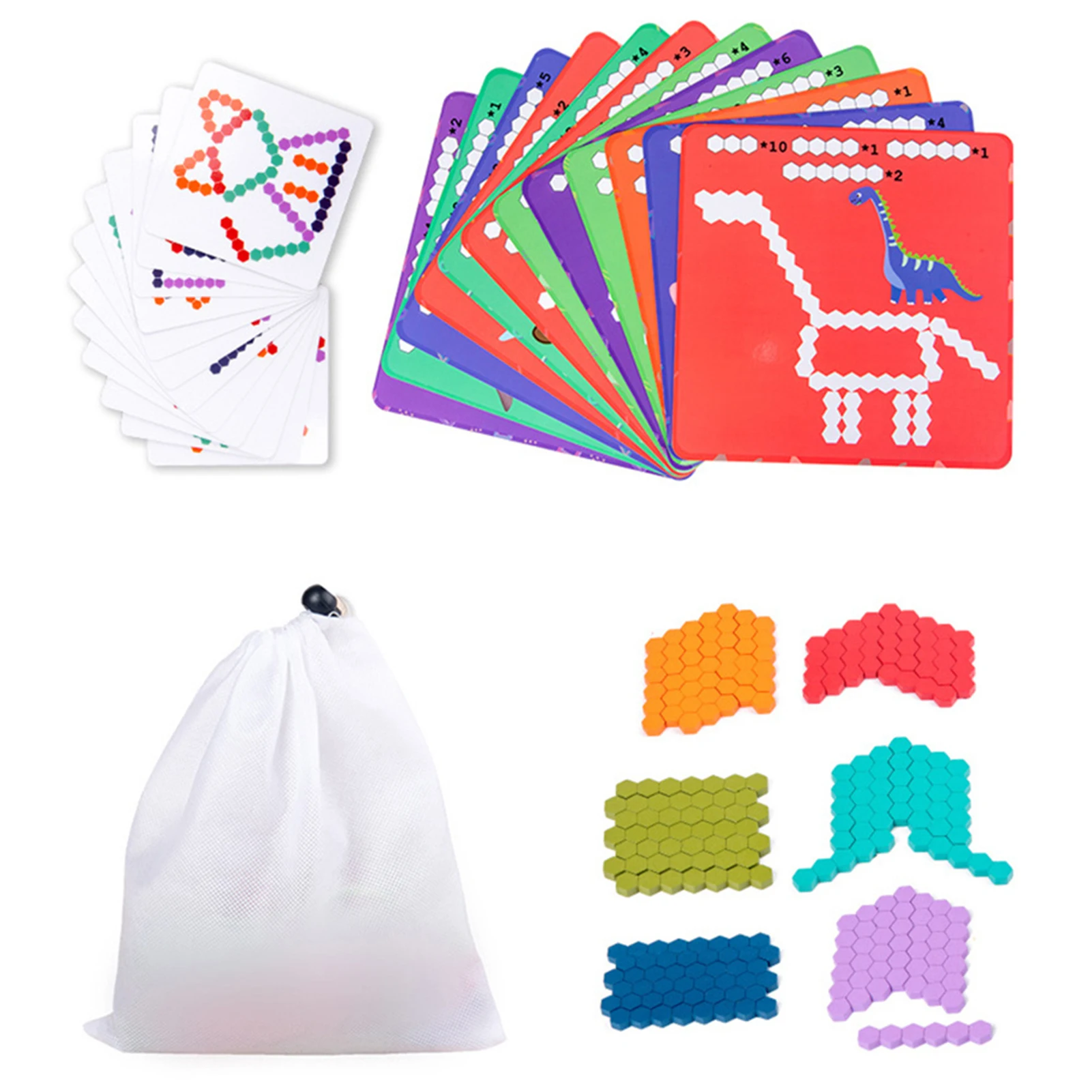 

Деревянные пазлы, обучающие соответствующие детали головоломки, сделай сам, художественный подарок для детей