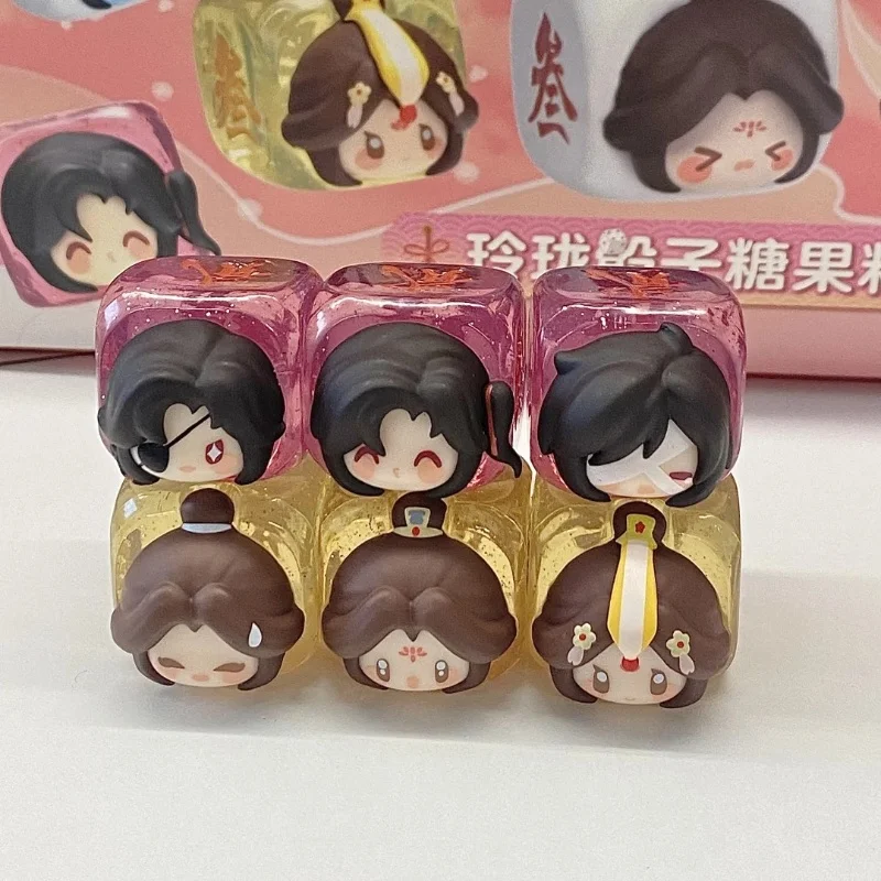 2024 New Heavenly Official Blessing Linglong Dice Candy Series Mini Blind Box Xie Lian Hua Cheng Ornaments Desktop Surprise Gift