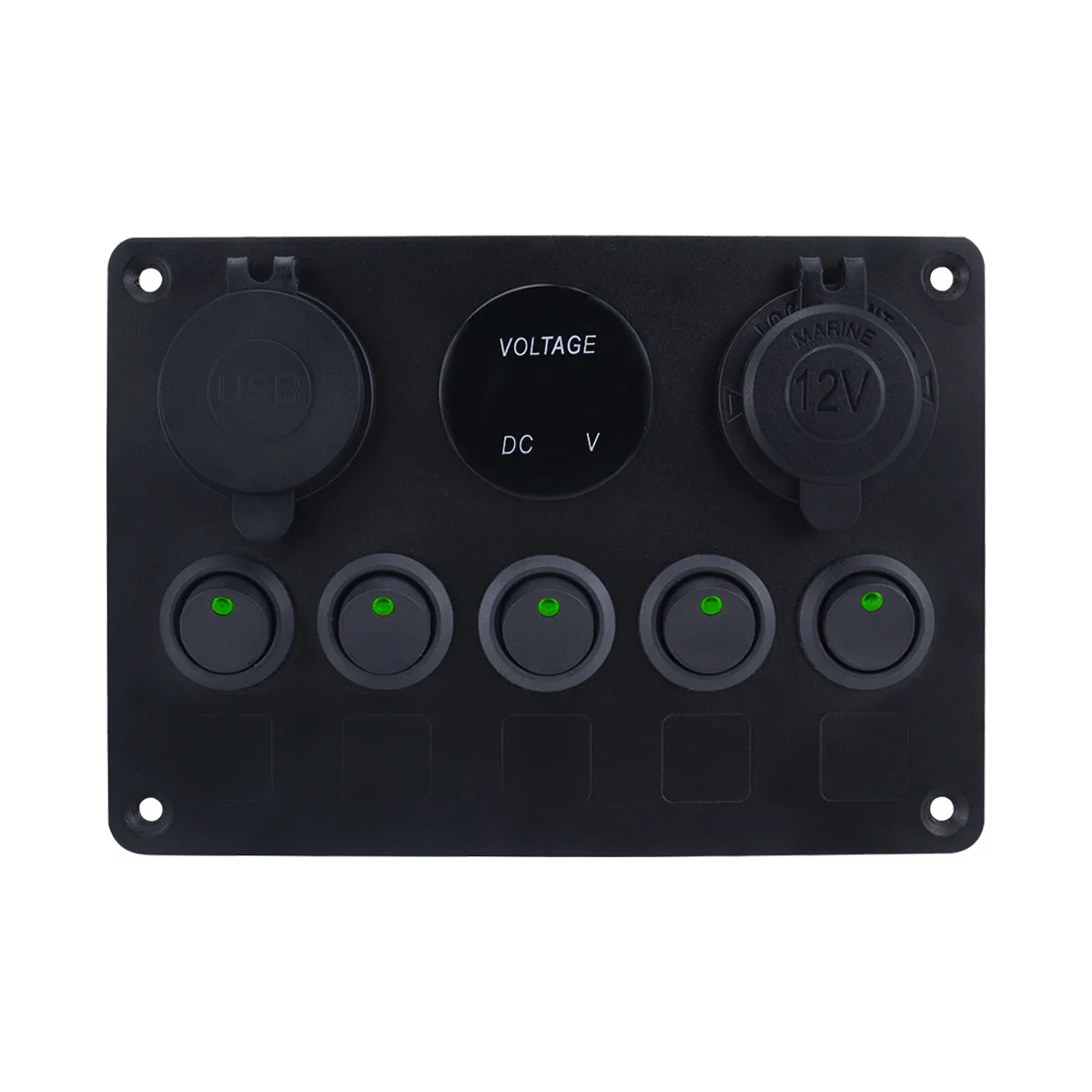 

Car Applicable Spare Parts, Bus Type Switch Modification, Waterproof Multi Position Rocker Panel