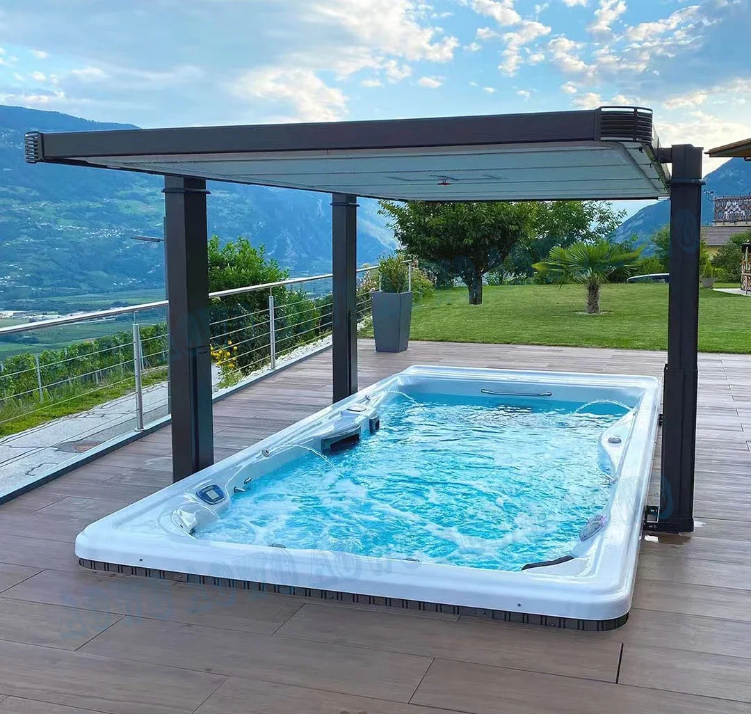 4.8 M Whirlpool Tub Spa Pool Fountains In The Ground Adult Swimming Pool Jacuzzier Massage Balboa System Spa Pool Turbine