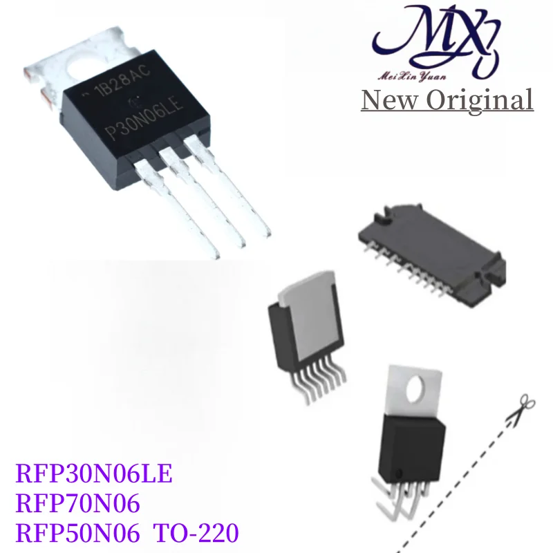 MXY 20Pcs RFP30N06LE RFP70N06 RFP50N06  TO-220 IC Stock Wholesale