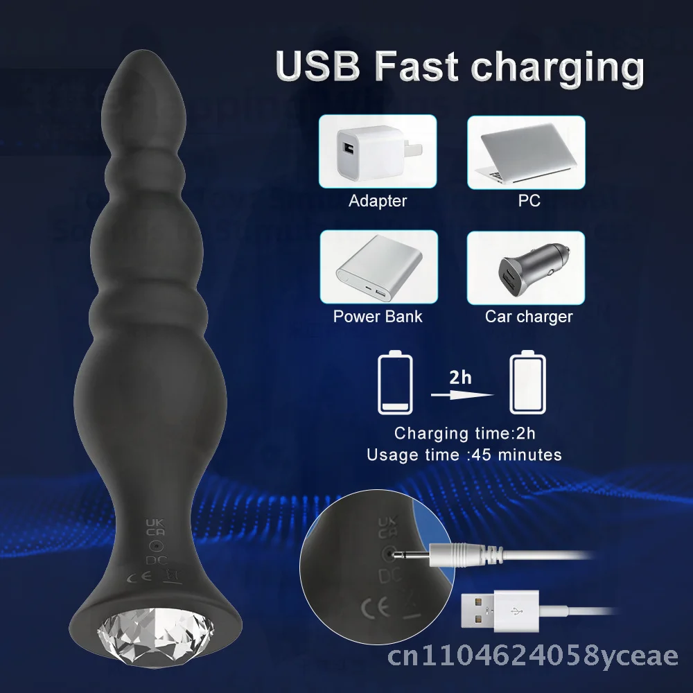 معبد 4 قطع مجموعة لاسلكية للتحكم عن بعد المقابس الشرجية 10-ترددات الاهتزاز سيليكون ABS المواد الكبار مدلك لوازم #1