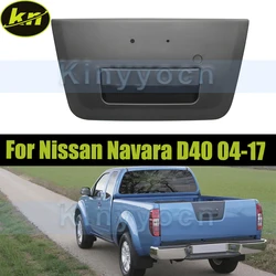 Car Rear Trunk Door Handle For Nissan Navara NP300 D40 Frontier 2004-2017 Rear Trunk Handle Tailgate Switch Handle Black