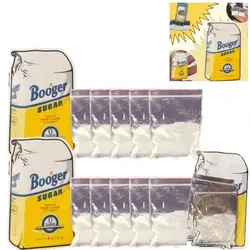 10/20/30/50Pcs Creative Little Blow Baggies Prank Stickers Scratch Resistant April Fool's Funny Prank Stickers for Adults