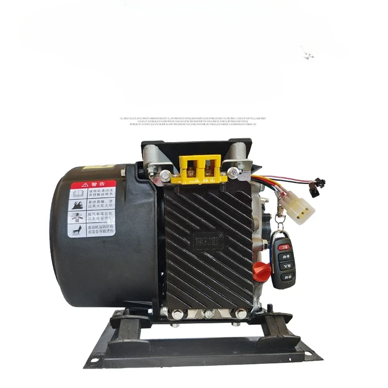 Ultra-quiet water-cooled range extender parking air conditioner generator tricycle RV Wuling Hongguang MINI special power