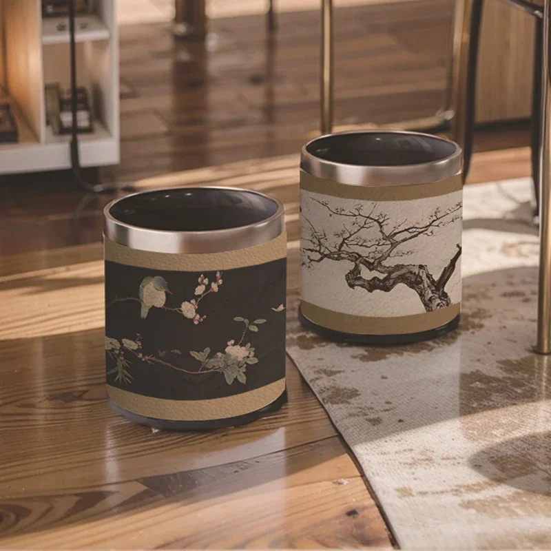 

Высококачественный мусорный бак для кухни, ванной комнаты, гостиной, стильный стиль, красивая домашняя гостиная