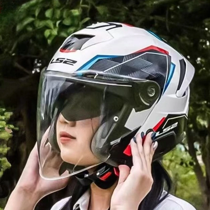 

capacetes de moto OF618 VERSO II Motorcycle Helmet Men's Women's Helmet Motorbike Half Helmet Cascos Para Moto Casco Moto AB
