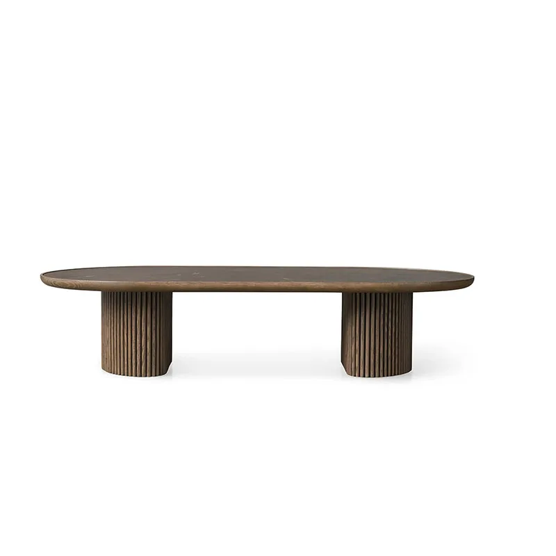 

！@Luxury Classic High End French Style Elegance Furniture Antique Round Real Wood Coffee Tables