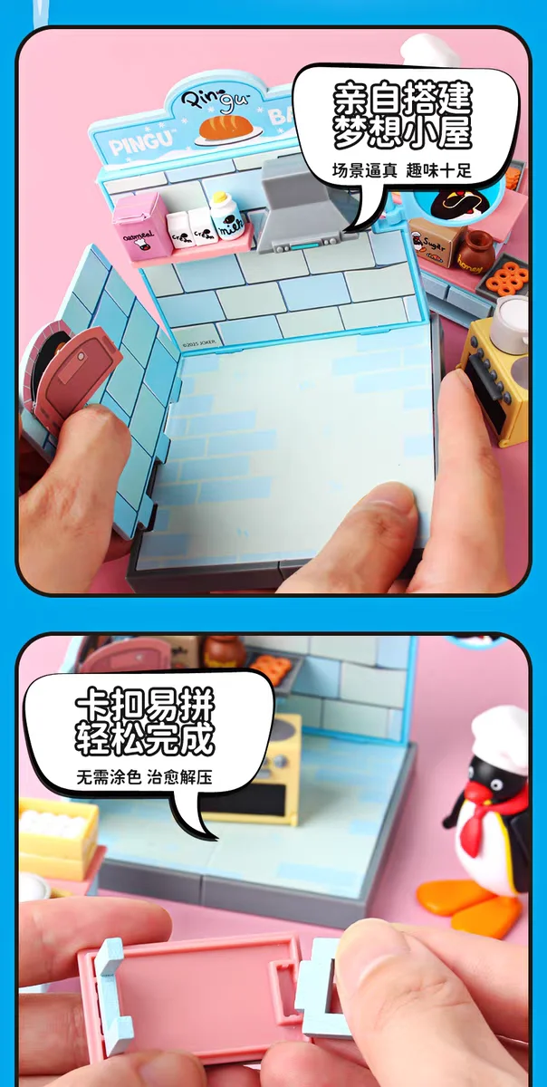 Neue Original Pingu Blind Box Komplette Serie Niedliche Überraschungs-Sammelfiguren Modell Schreibtisch-Dekoration Zubehör Geburtstagsgeschenk – Detail 40