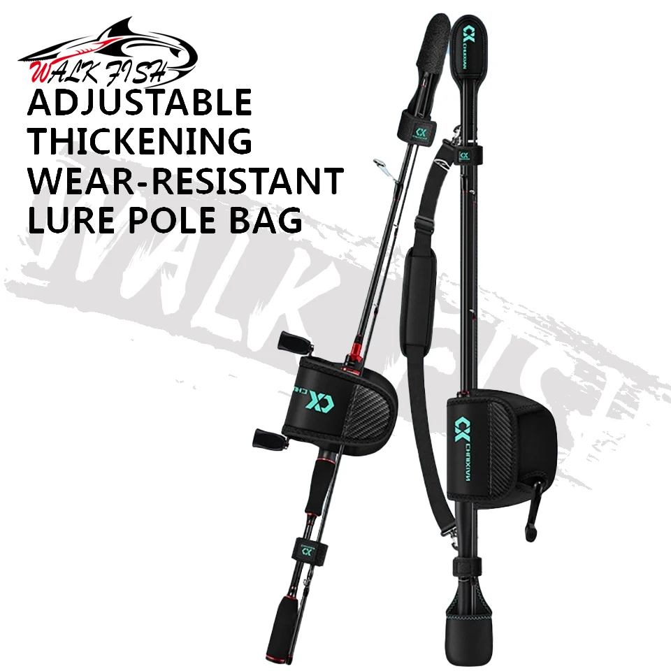 WALK FISH Funda Elástica Caña de Pesca – Rueda Gota Agua - imagen 4