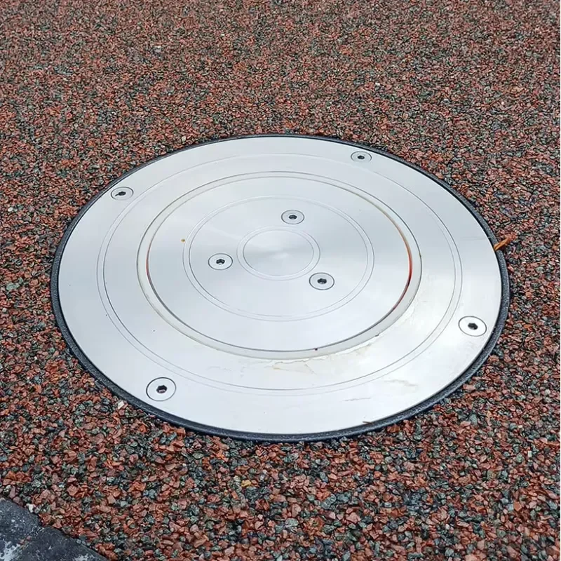 Commercial Flexible Invisible Parking Underground Retractable Automatic Rising Bollard