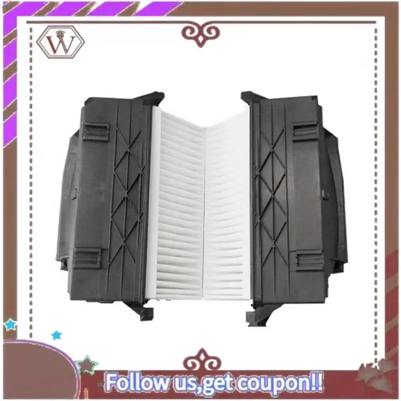

A57E-2Pcs A6420940000 Air Filter Cleaner For Mercedes Benz W204 W212 W222 C300 E300 S350 CLS GLC GLK CDI D Engine
