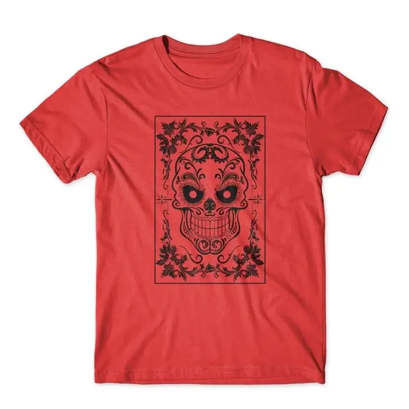 Floral Skull 3 T-Shirt aus 100 % Baumwolle, Premium, neu