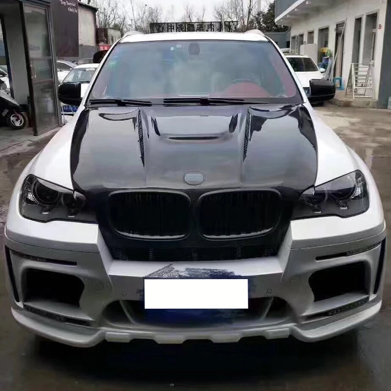 2006-2013 X5 E70 Full Body Surround Kit Front Rear Bumper Wheel Arch Fender Side Skirt Upgrade PartsCar Parts Body Kit