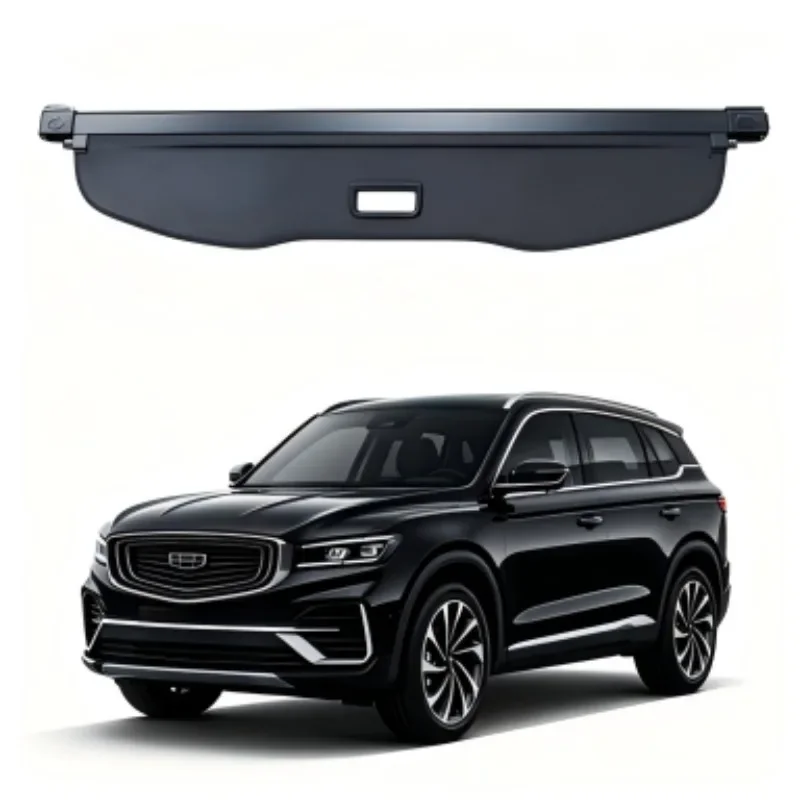 Cargo Cover Trunk Privacy Shade Rear Security Partition Anti-Theft Shield Retractable Organizer for Geely Boyue COOL