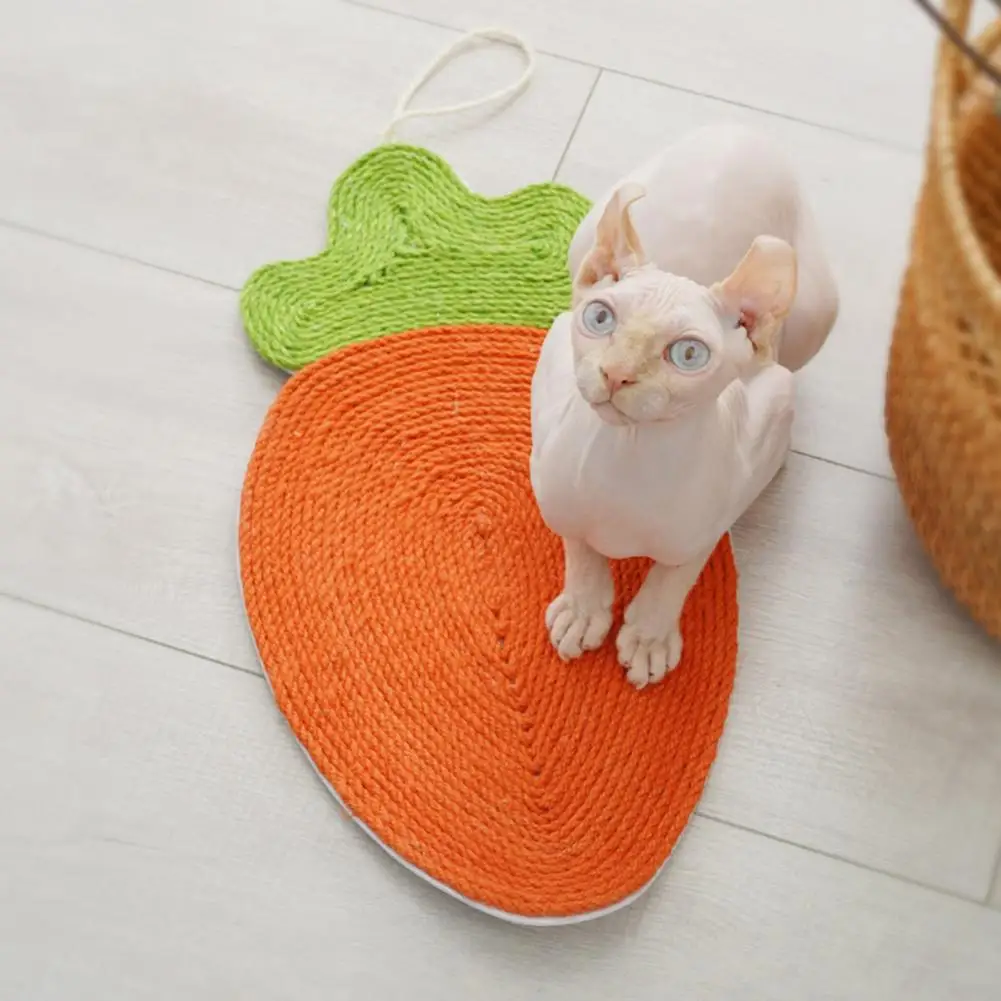 Cat Scratching Pad  Good-looking Kitten Scratching Claws Pad  Adorable Kitten Scratch Mat