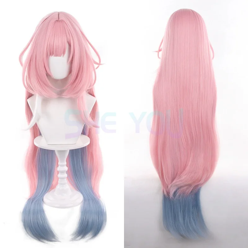 

Honkai Star Rail Cyrene Косплей Парик Розовый Синий Длинные Волосы Новая Кожа Elysia Amphoreus Игровой Реквизит Хэллоуин Вечеринка для Женщин Девочек Cos