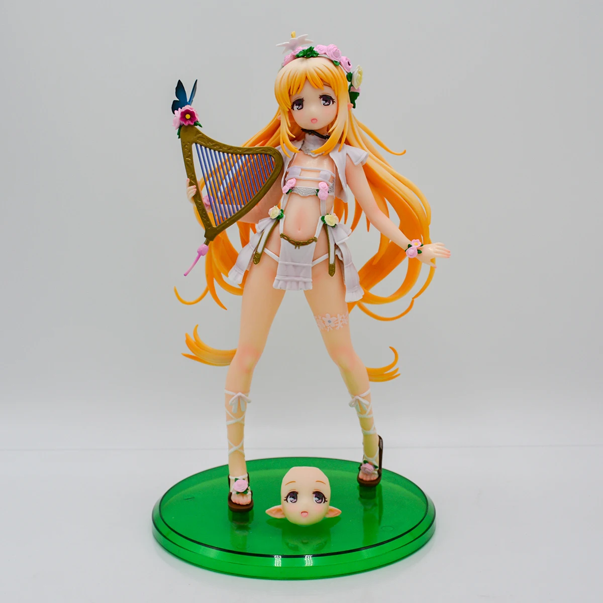 23cm Vertex Elf Village 6th Villager Melmu Anime Girl Figure 3rd Villager Rinshia Action Figure Sexy Collectible Model Toys Gift