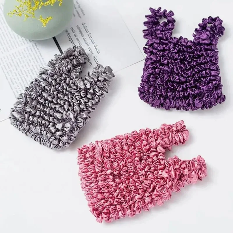 

Fold Pleated Storage Bag Magic Expansion Bubble Elastic Paddy Mini Large Capacity Shopping Flexible Stretch Bags