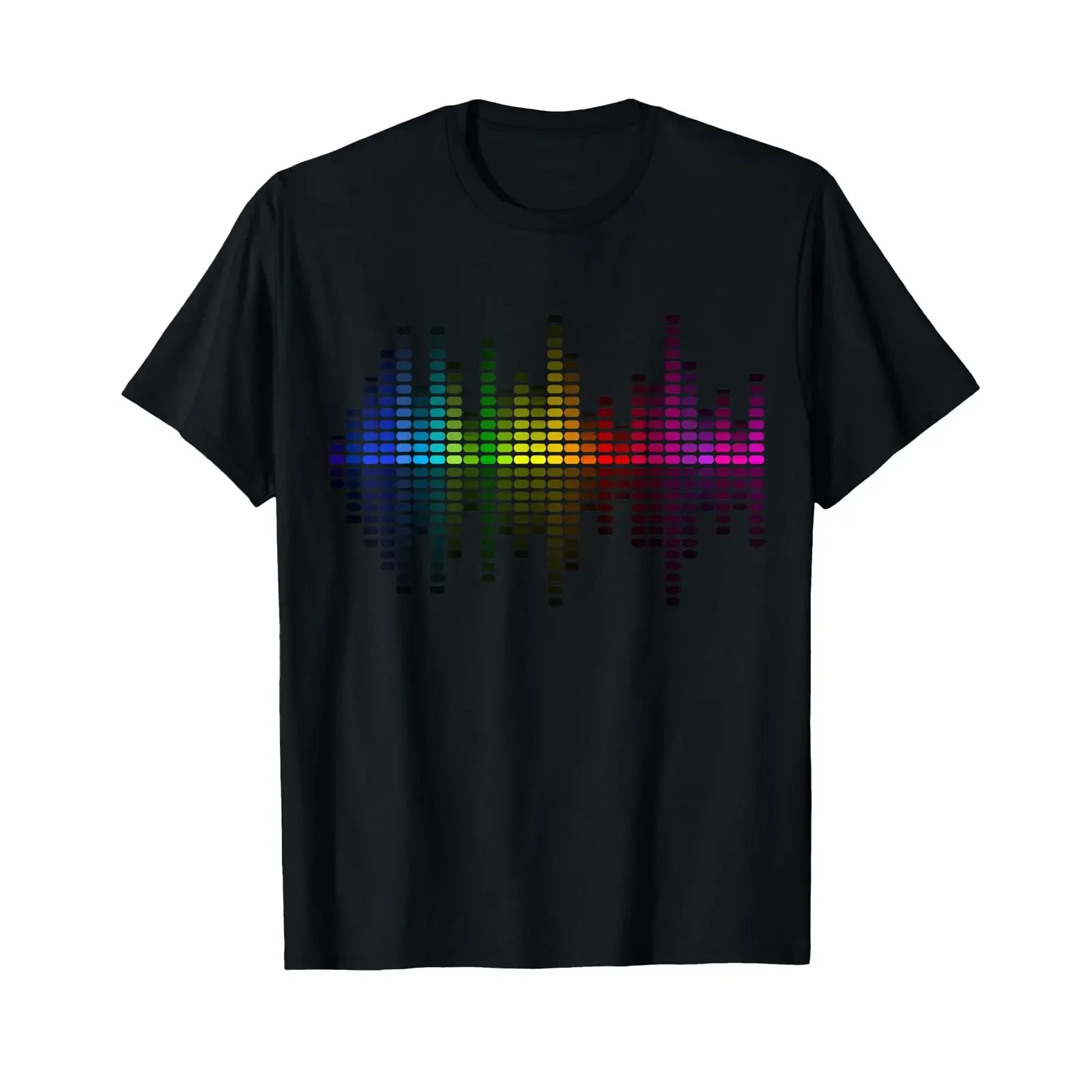Equalizer DJ EDM T Shirt vintage Washed Stylish graphic Unisex Casual Versatile designer clothes streetwear Soft Slightly