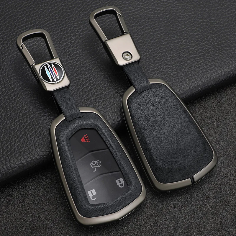 

Zinc Alloy Car Remote Key Case Cover Shell Fob For Cadillac CT5 CT6 ATS CTS Escalade ESV SRX STS For Cadillac XT5 XTS KeyChain