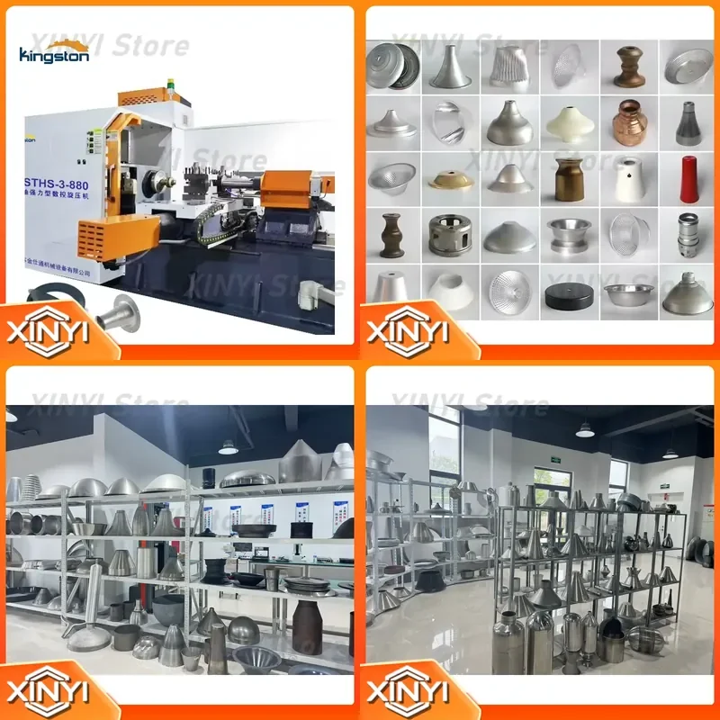 High performance horizontal numerical control flat lathe metal spinning machine high precision heavy duty Kingston KSTHP-880