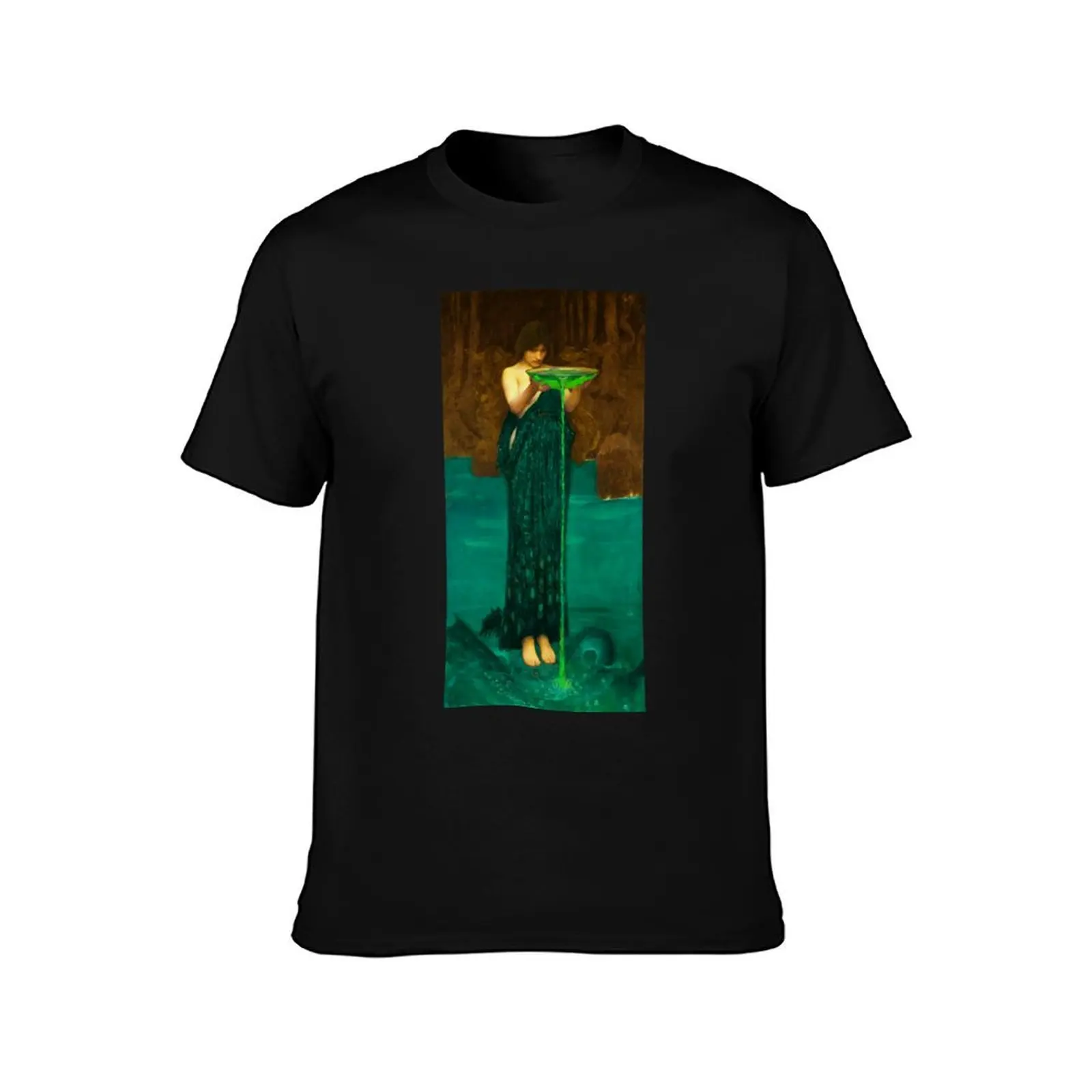 John William Waterhouse Circe Invidiosa T-Shirt blue archive custom shirt sweat shirts, men