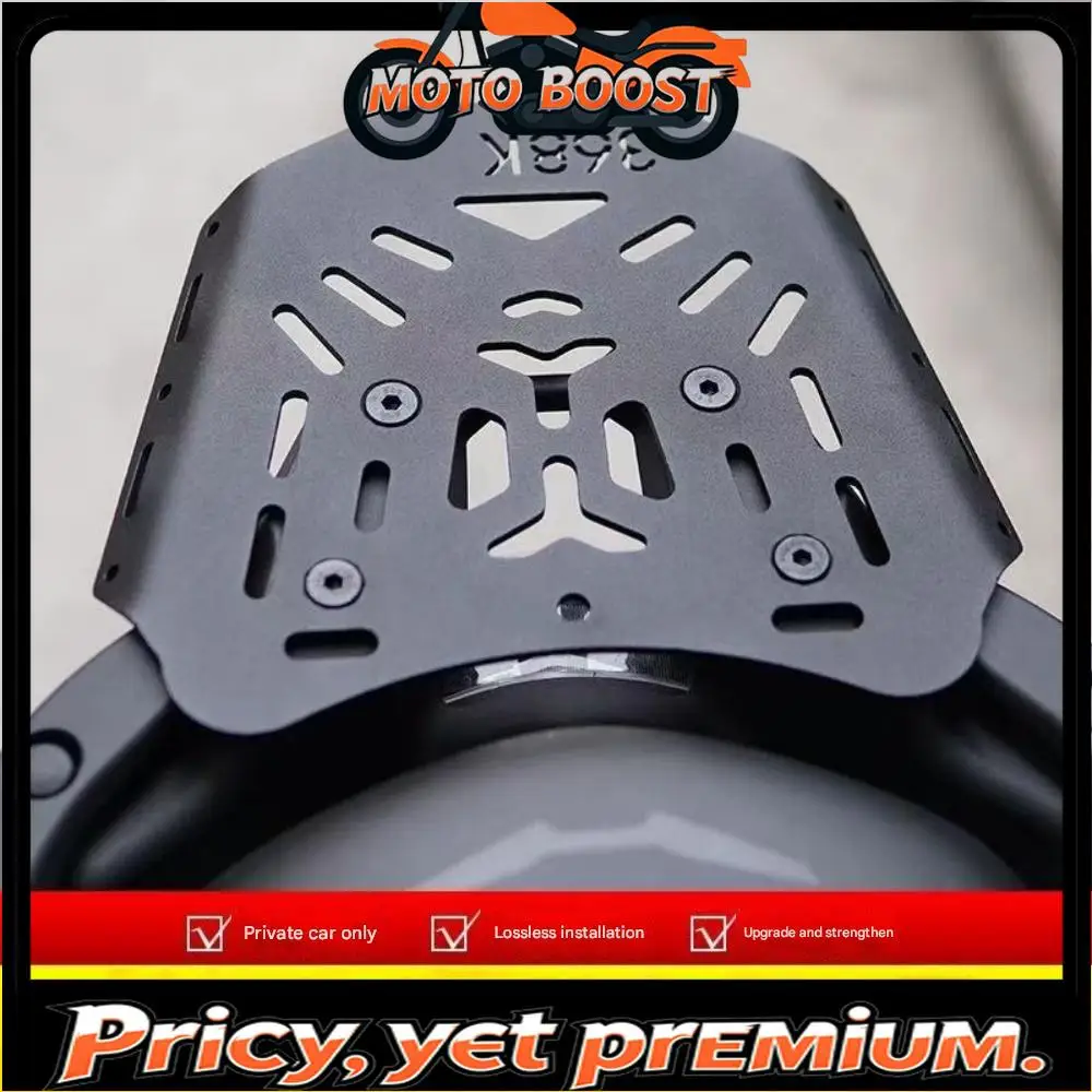 Compatible with ZONTES 368K rear cargo rack, trunk bracket, 368-K rear rack, thickened carbon steel rear spoiler accessory.