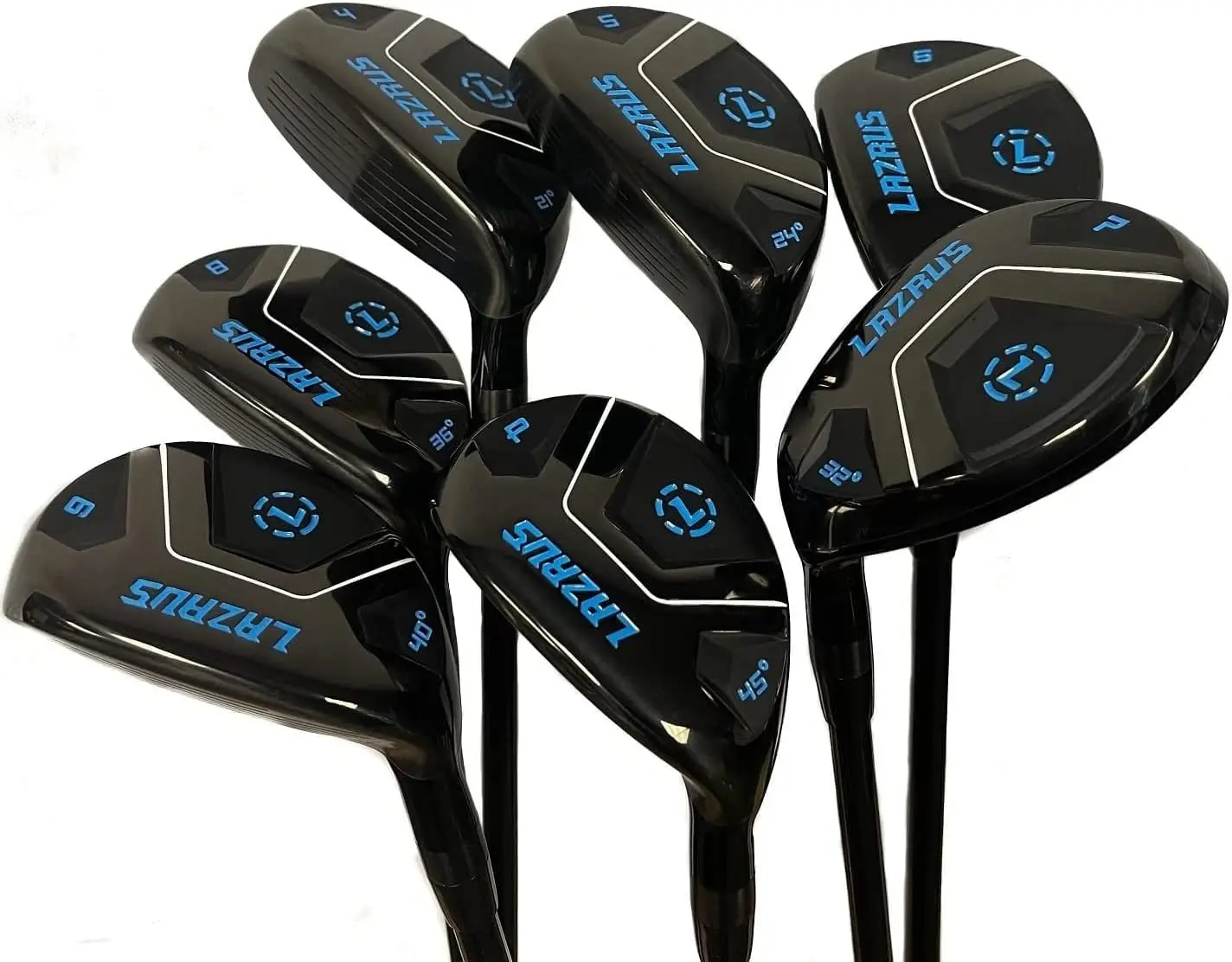 GOLF Premium Hybrid Golf Clubs for Men - 2,3,4,5,6,7,8,9,PW Right Hand & Left Hand Single Club, Graphite Shafts, Regular