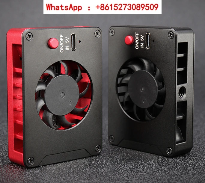 Camera live streaming heat sink A7M4 A7C A7S3 ZVE1/10 XT4 R5/6 cooling fan