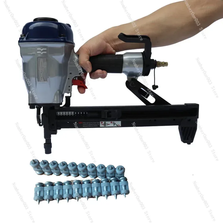 Powerful Pneumatic Gas Concrete Nail Gun for Steel Plate