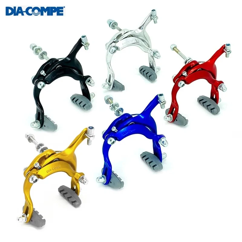 DIA-COMPE C Caliper Brake，BYA412 Folding Bike, Dual-Pivot Caliper Brake, 61-79mm Aluminum Alloy.