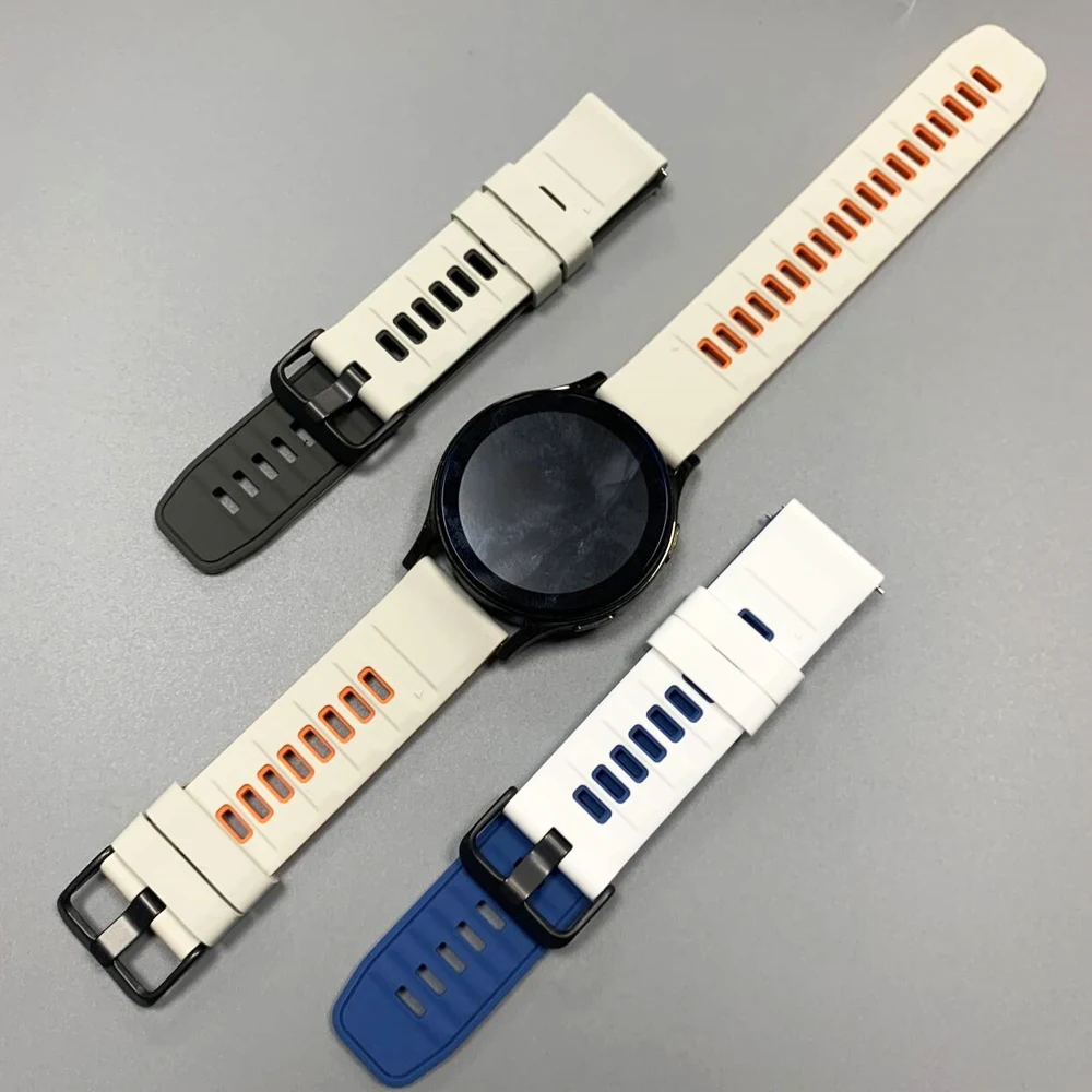 22mm Silicone Watch Bands For Polar Vantage M3 M2 M V3 X/X2 Sports Soft Strap For Polar Grit X/X2 Pro Titan Replacement Bracelet