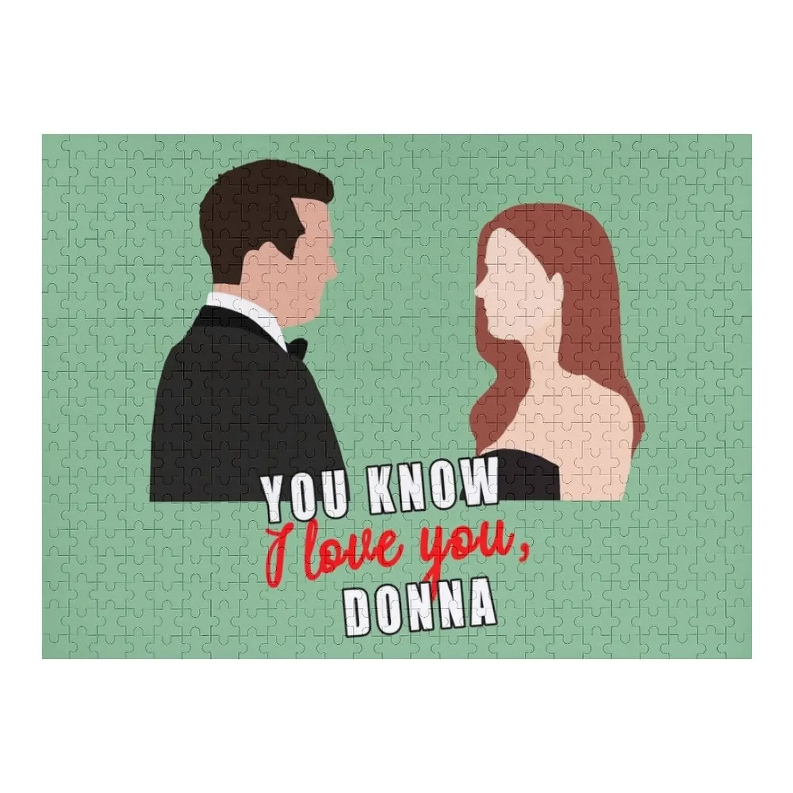 you know I love you, donna Jigsaw Puzzle Personalized Kids Gifts Wood Name Children Jigsaw Pieces Adults Puzzle